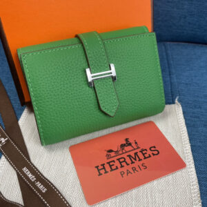 Hermès Togo Leather Trifold Wallet