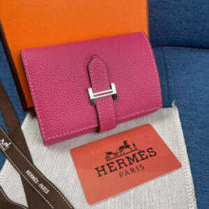 Hermès Togo Leather Trifold Wallet