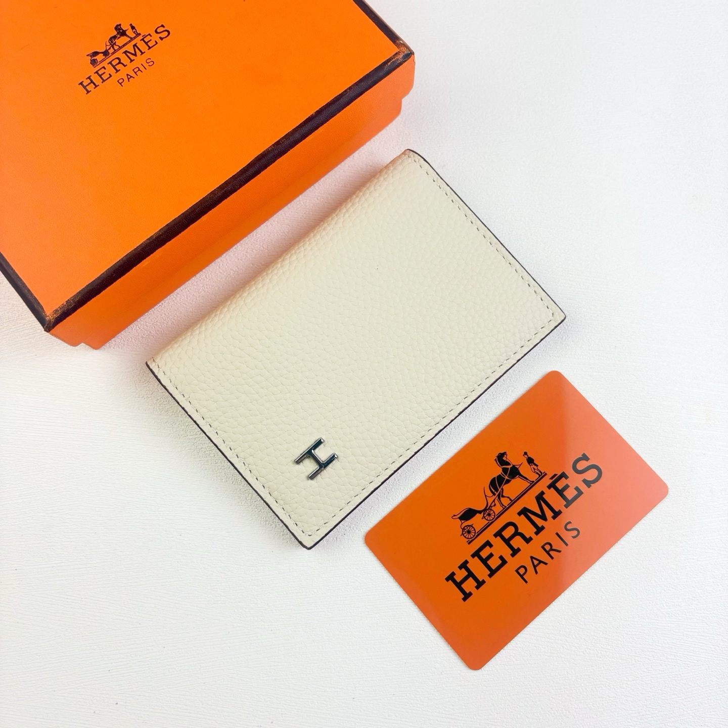 Hermes Barenia Faubourg City 8CC Card Holder