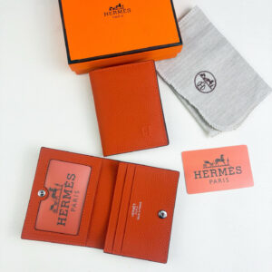Hermes Togo Leather Card Holder