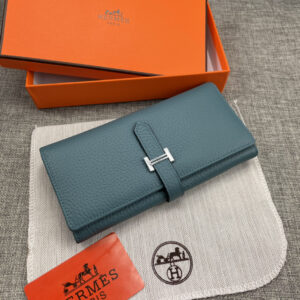 Hermès Women’s Togo Leather Bi-Fold Wallet