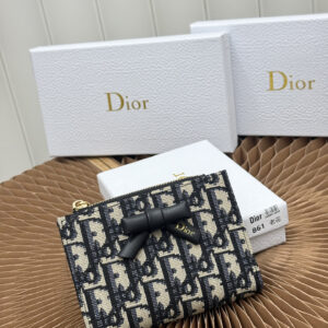 Dior Lady Dior Dahlia Wallet