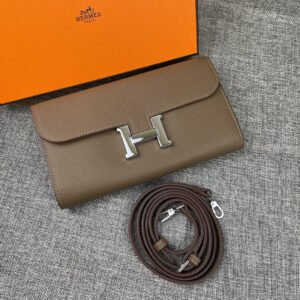 Hermes Constance 9852 Togo Leather Shoulder Bag