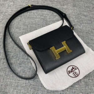Hermès Constance Leather Shoulder Bag