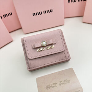 Miu Miu Leather Small Wallet