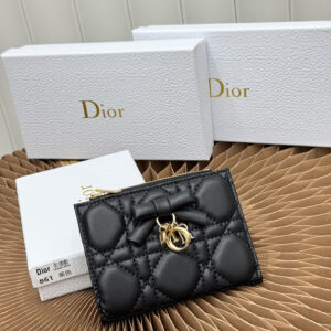 Lady Dior Dahlia Wallet