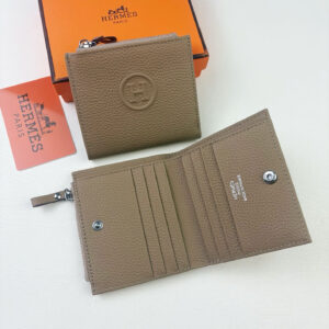 Hermès Silk’in Togo Leather Women’s Wallet