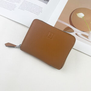 Hermès Silk’in Short Wallet in Emon-Barenia Calfskin