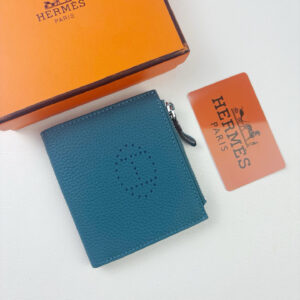 Hermes Silk’in Togo Leather Wallet