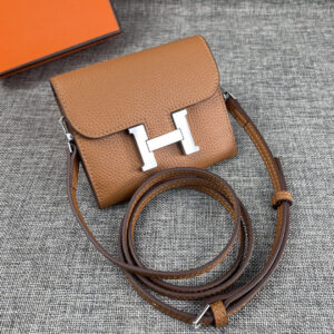 Hermès Constance Togo Leather Mini Shoulder Bag