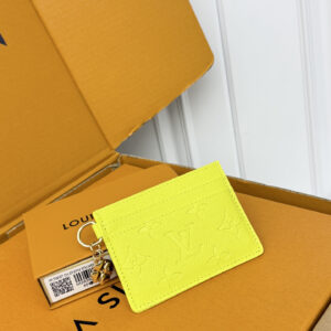 Louis Vuitton Charms Monogram Card Holder – Lemon Yellow