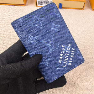 Louis Vuitton M26841 Damier Canvas Pocket Card Holder