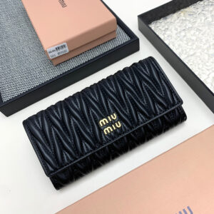 Miu Miu Lambskin Zip Coin Purse
