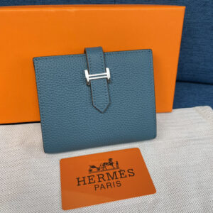 Hermes Togo Calfskin Vertical Wallet