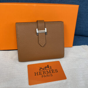 Hermes Togo Calfskin Vertical Wallet