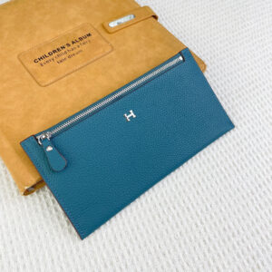 Hermès Silk’in Barenia Calfskin Wallet