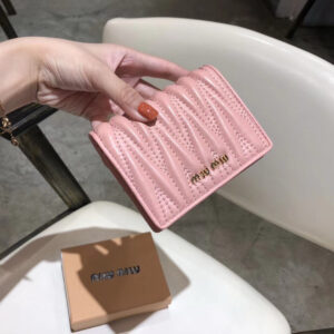 Miu Miu Lambskin Wallet 5439
