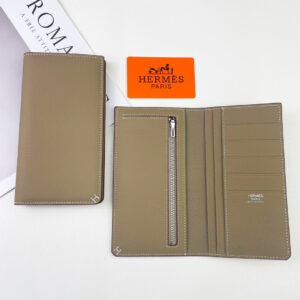 Hermes Evercolor Calfskin Long Wallet