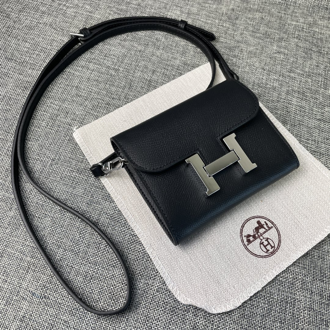 Hermès Constance Leather Crossbody Bag