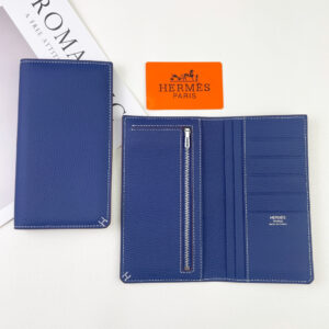 Hermès Evercolor Leather Long Wallet