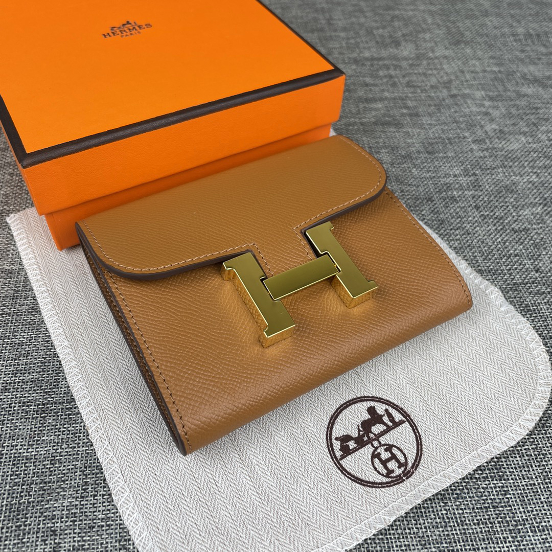 Hermès Constance 537 Palm-Grain Leather Shoulder Bag
