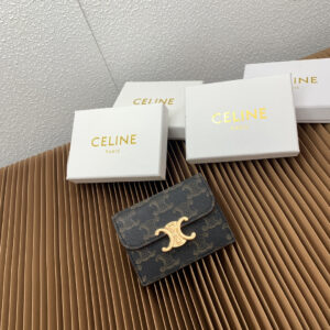 CELINE Triomphe Card Holder
