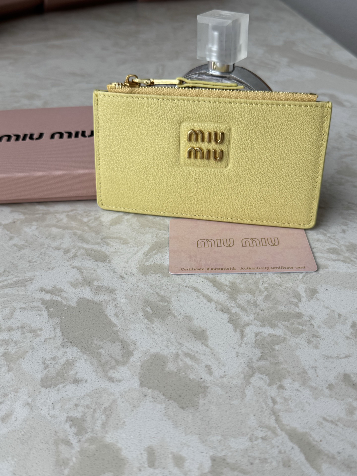 Miu Miu Slim Leather Wallet