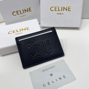 Celine Slim Leather Card Holder