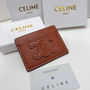 Celine Slim Leather Wallet