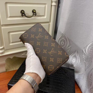 Louis Vuitton Monogram Double-Zip Wallet