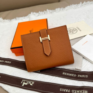 Hermes Leather Wallet, Model 5120