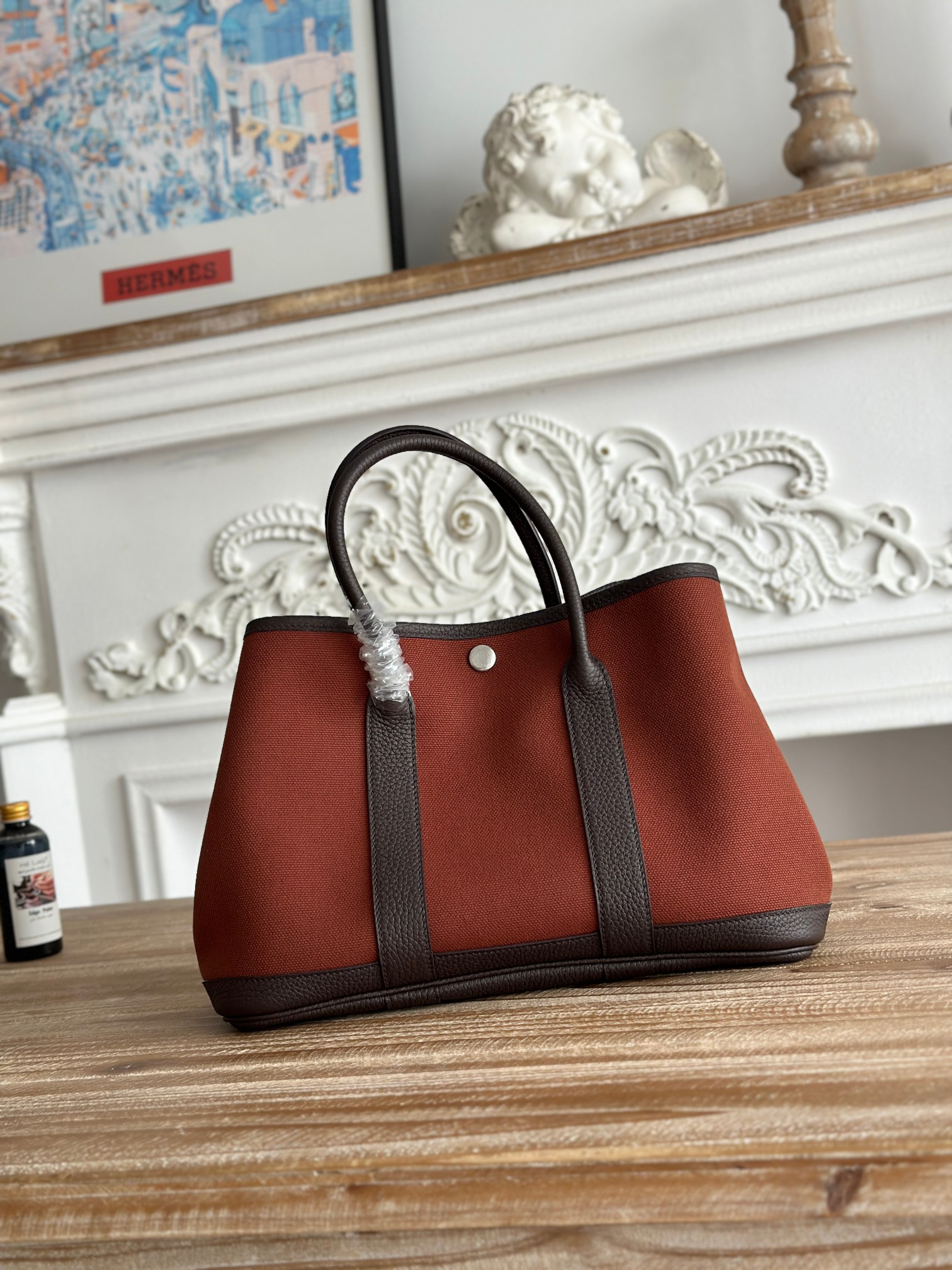 Garden Party Canvas Tote Bag