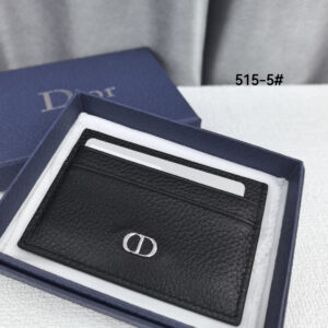 Dior Model 515-5 Black Leather Wallet