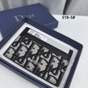 Dior Card Holder Model 518-5 – Black