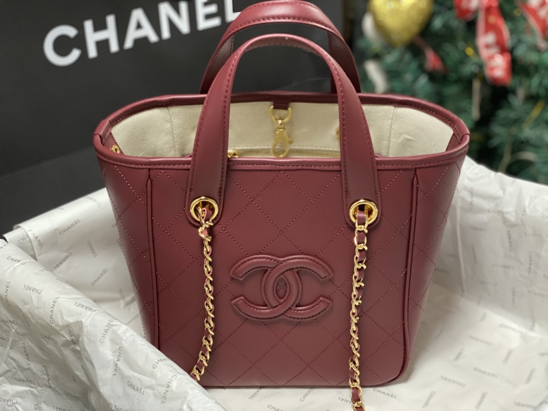 CHANEL Classic Large Shopping Tote Bag - Image 2