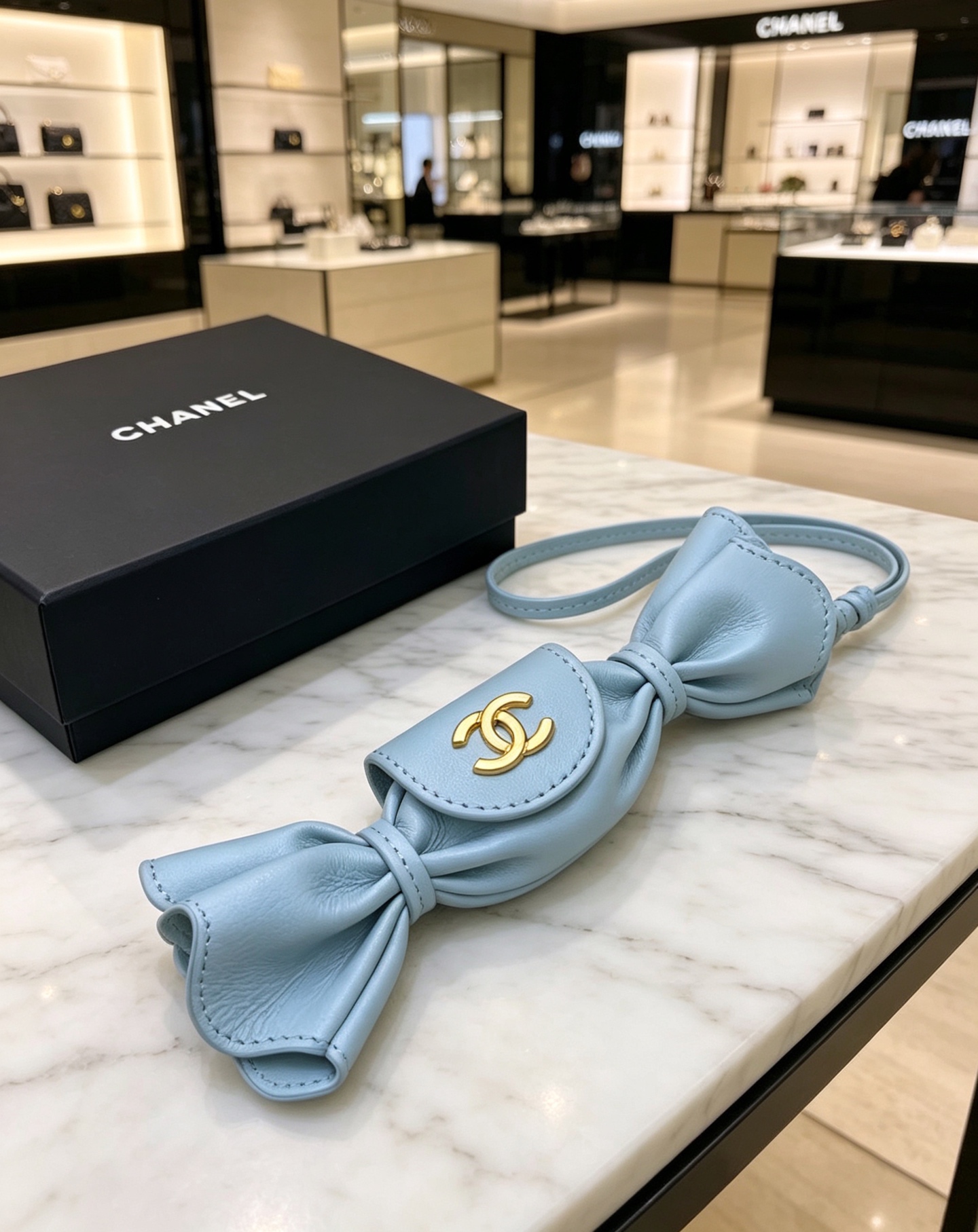 Chanel Lambskin Candy Bag Charm - Image 2