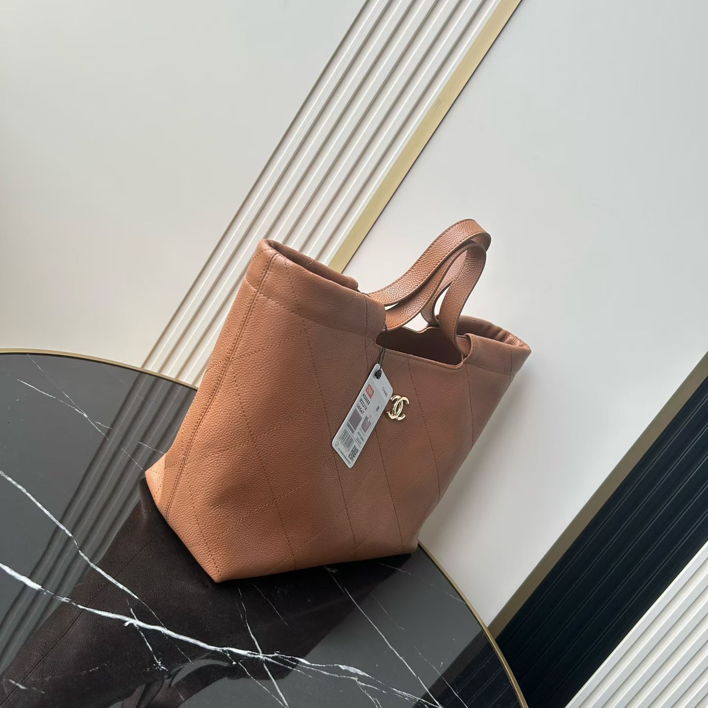 Chanel Calfskin Tote Bag AS6058 - Image 2