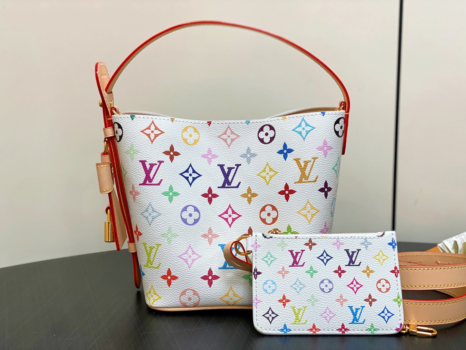Louis Vuitton x Takashi Murakami All In BB Handbag M13089 - Image 2