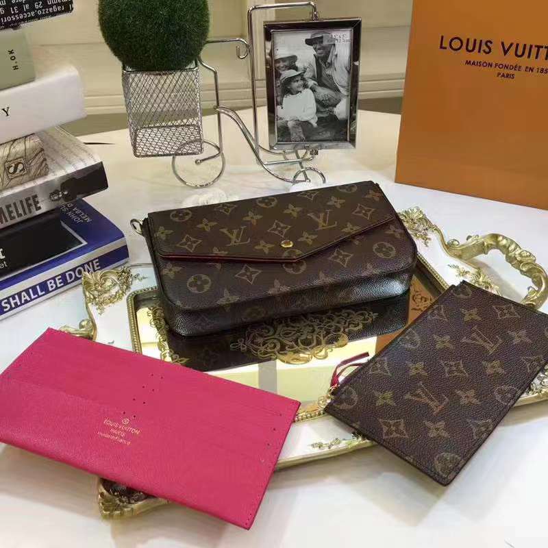 Louis Vuitton Felicie Three-Piece Clutch Bag - Image 2