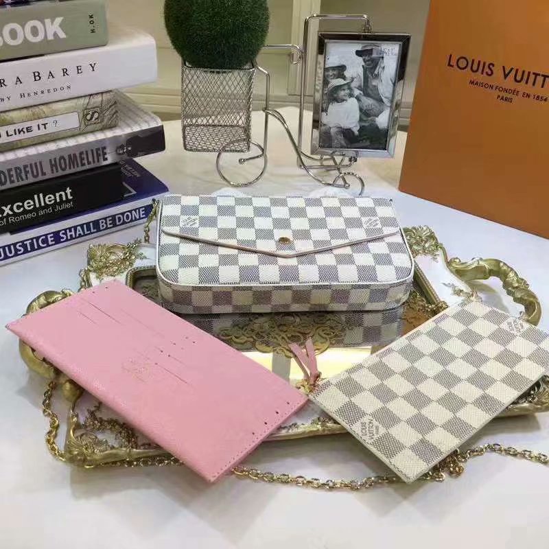 Louis Vuitton Felicie Three-Piece Clutch Bag - Image 2