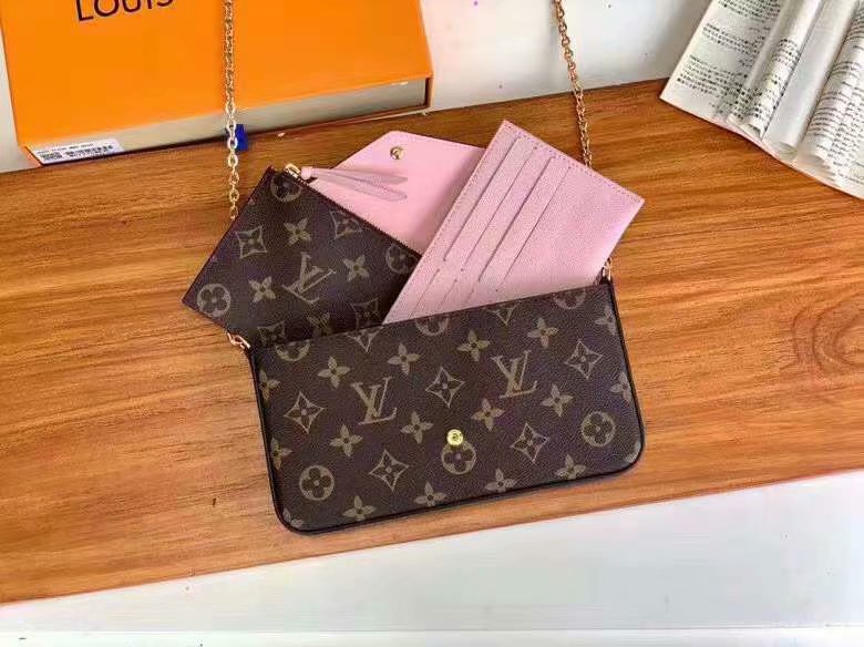Louis Vuitton Félicie Three-Piece Clutch Bag - Image 2