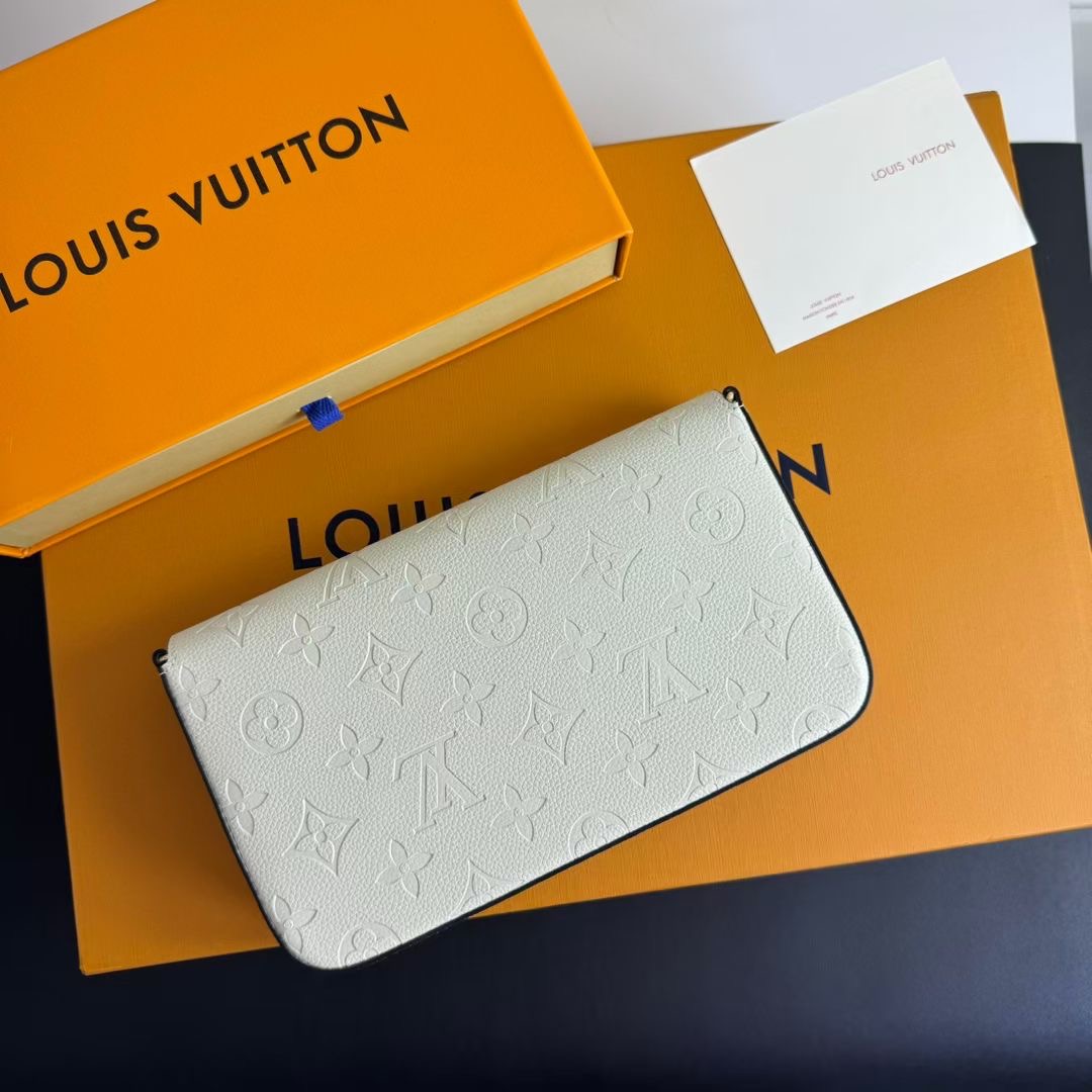 Louis Vuitton Félicie Pochette Three-in-One Chain Clutch - Image 2
