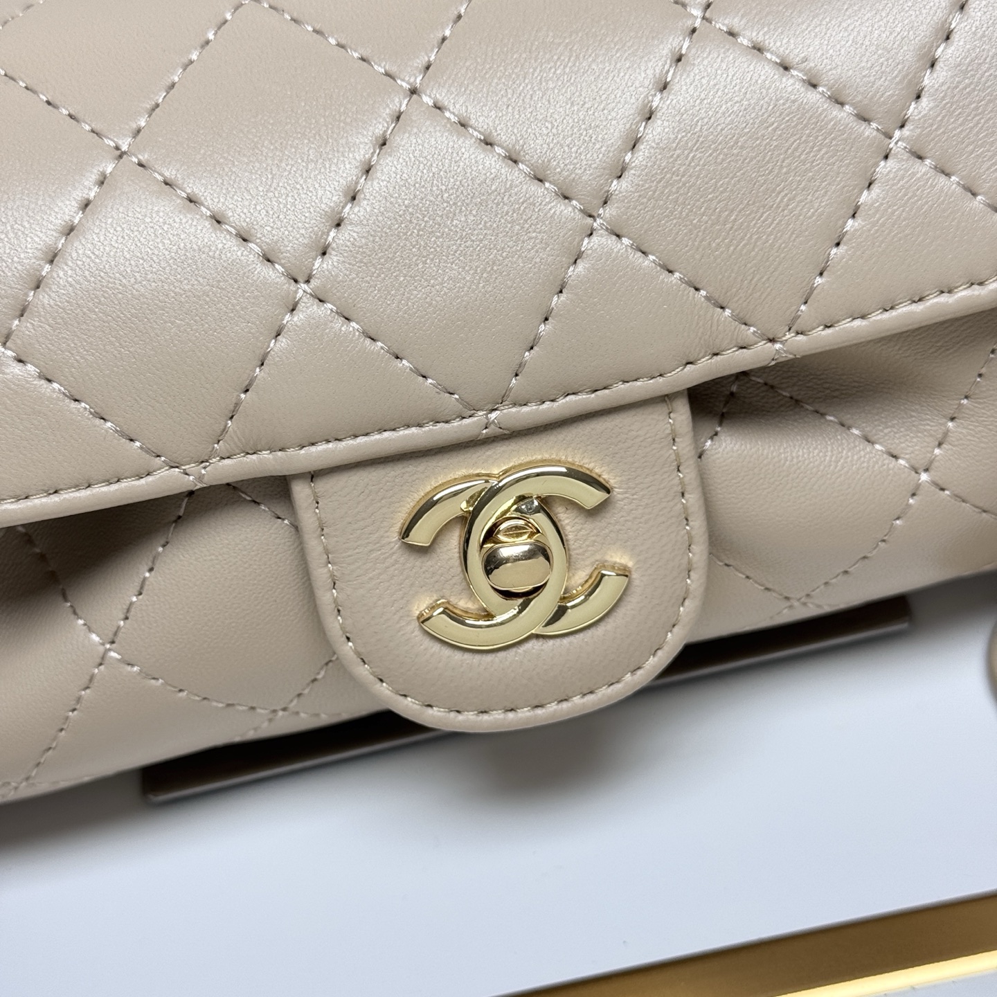 Chanel Black Quilted Leather Drawstring Shoulder Bag - Image 2