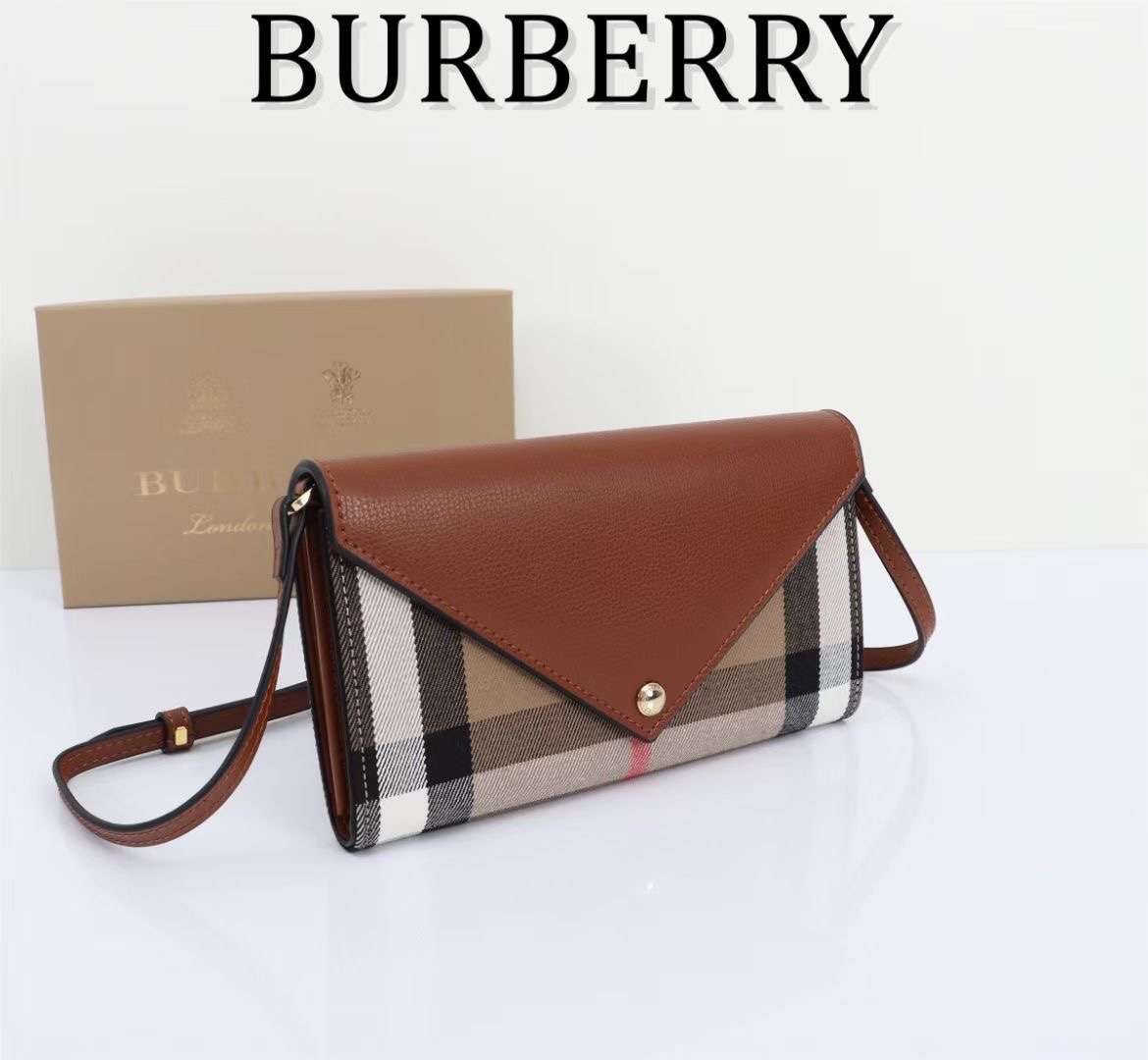 Burberry Check Small Shoulder Bag - Image 2