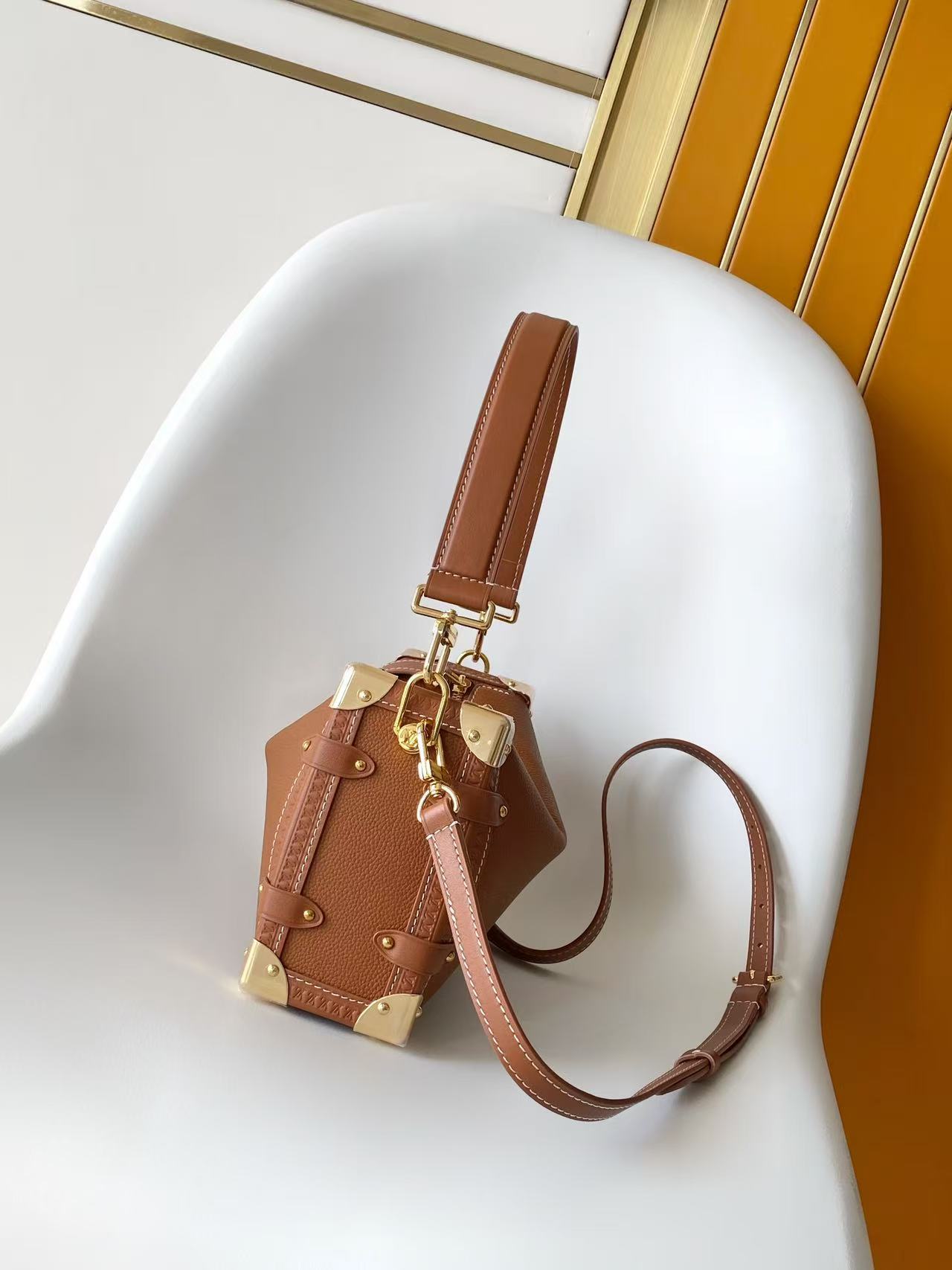 Louis Vuitton Side Trunk Medium Handbag - Image 2