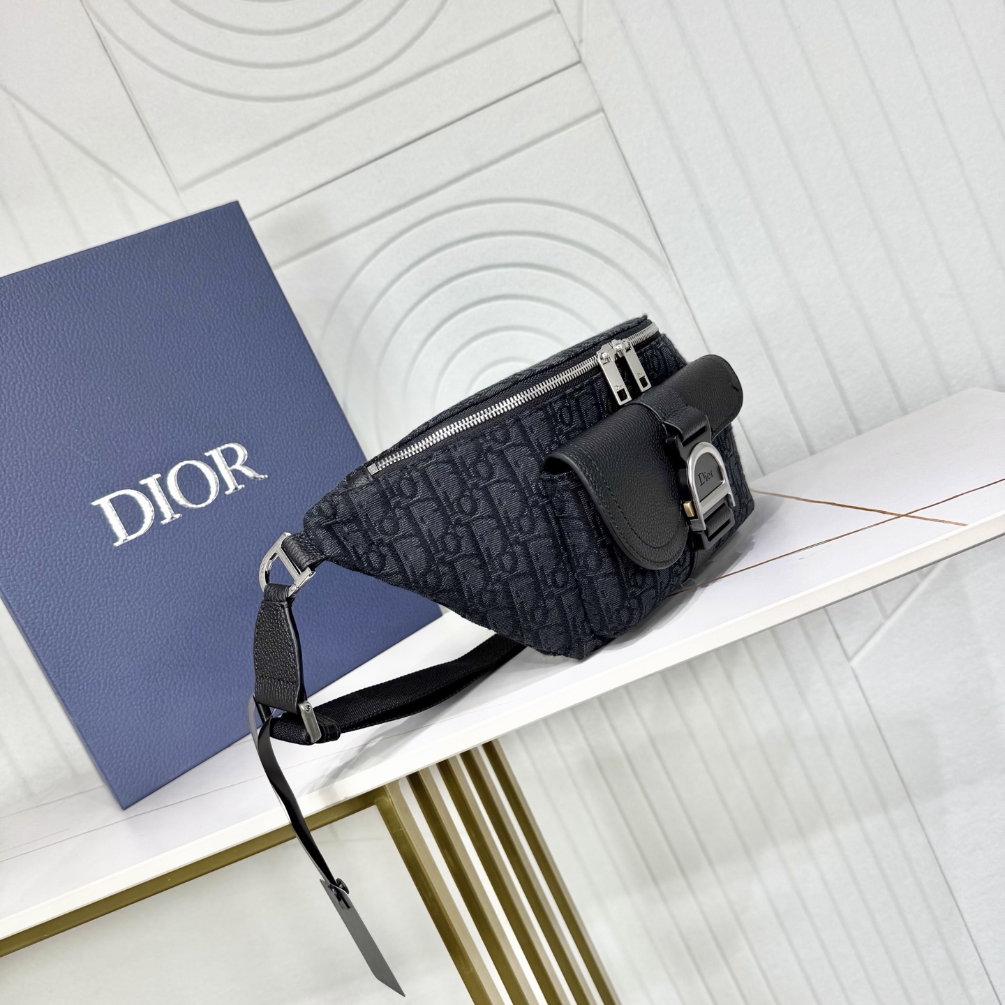 Dior Heritage Saddle Belt Bag - Image 2