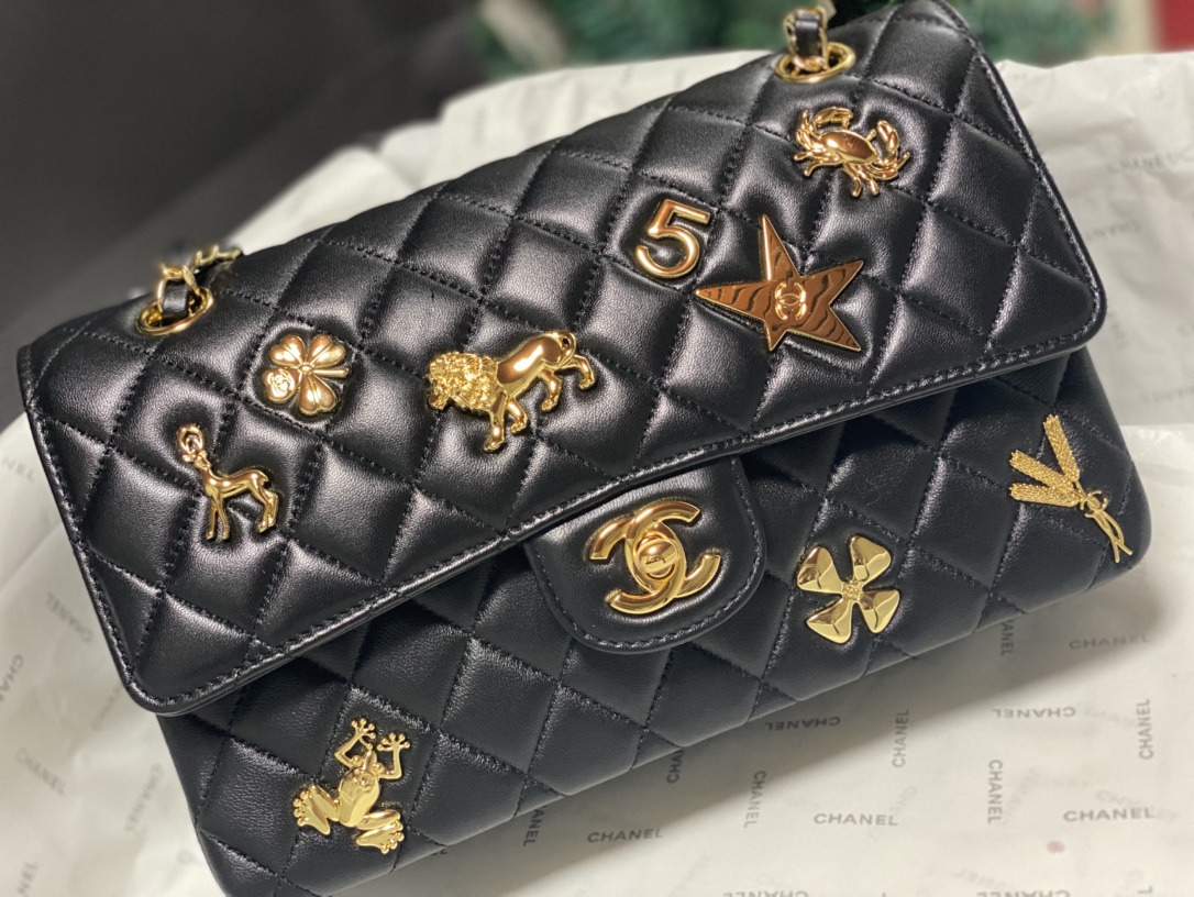 CHANEL Limited Zodiac-Themed Lucky Double C Flap Bag - Image 2
