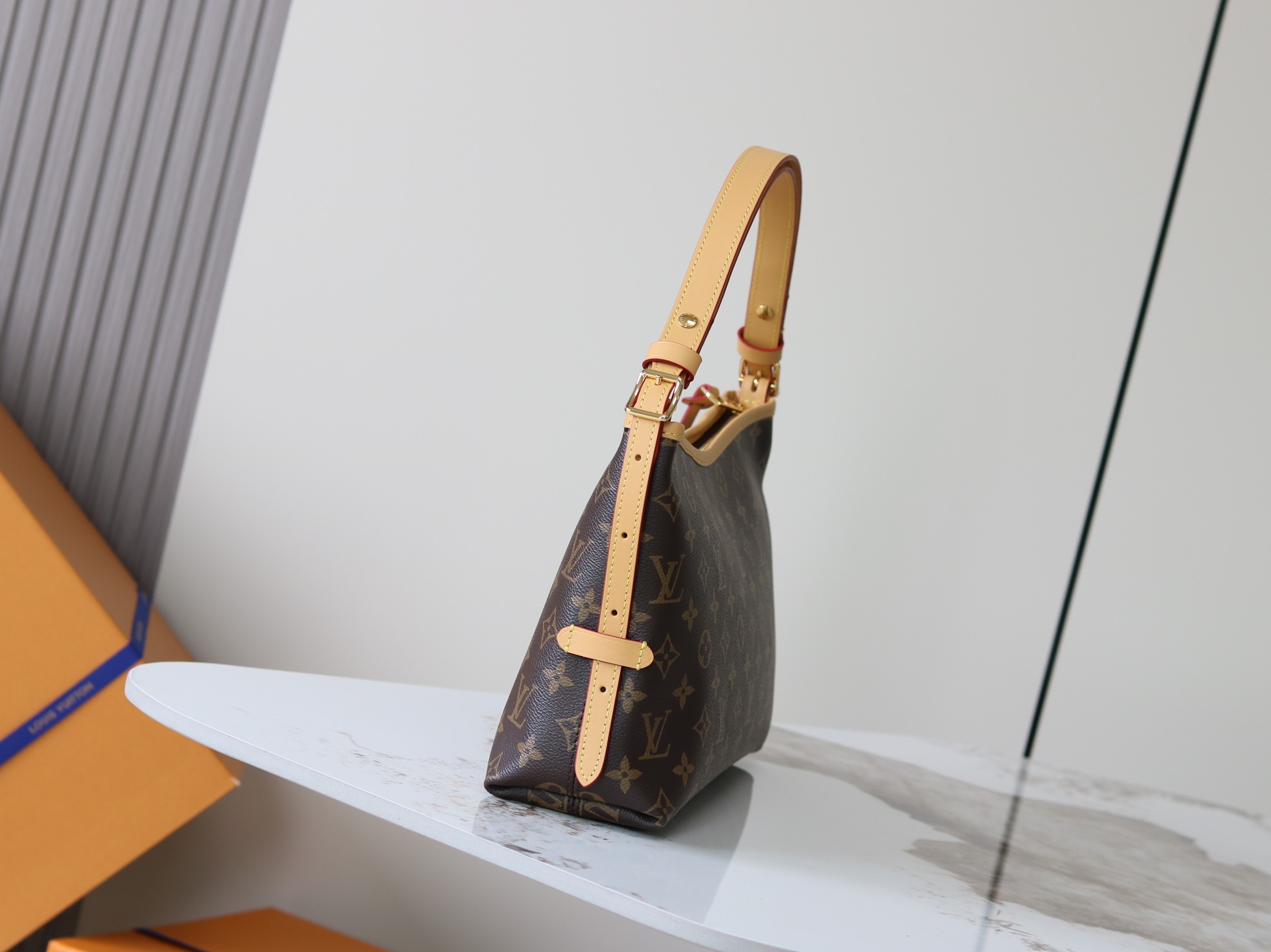 Louis Vuitton CarryAll EastWest Monogram Canvas Handbag - Image 2