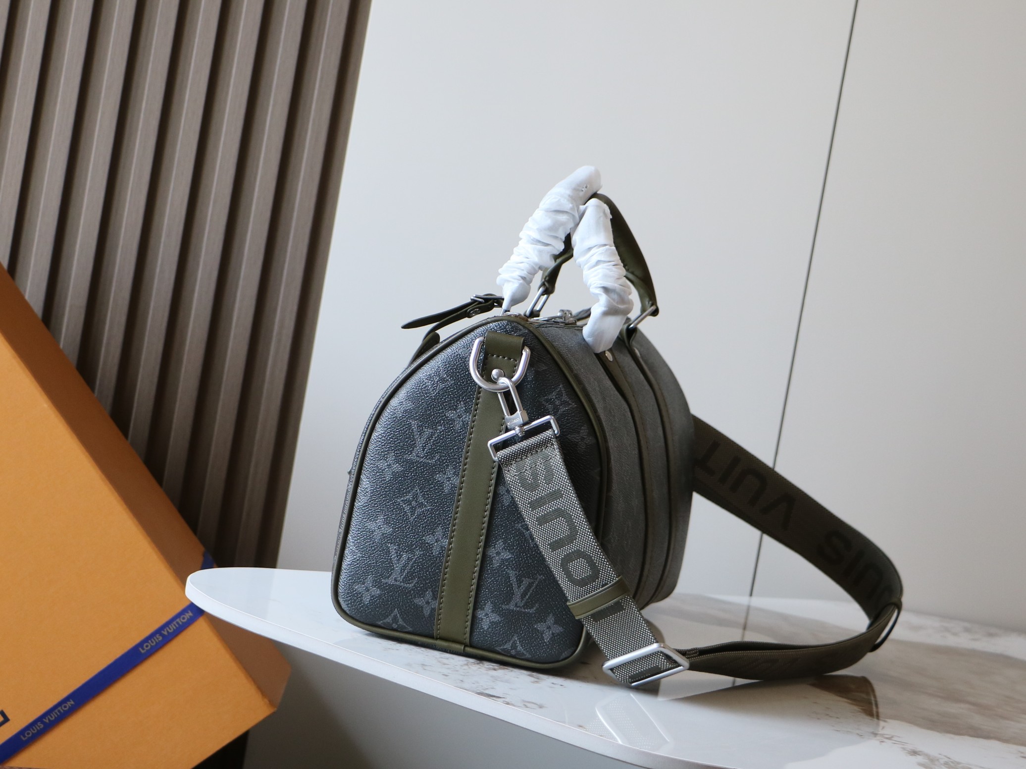 Louis Vuitton Keepall Bandouliere 35 Travel Bag - Image 2