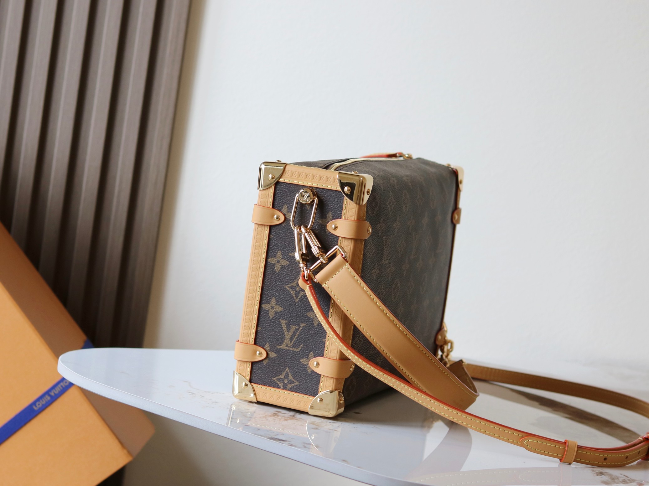 Louis Vuitton Side Trunk Handbag - Large - Image 2